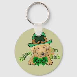 Labrador Retriever St Patricks Day Schlüsselanhänger
