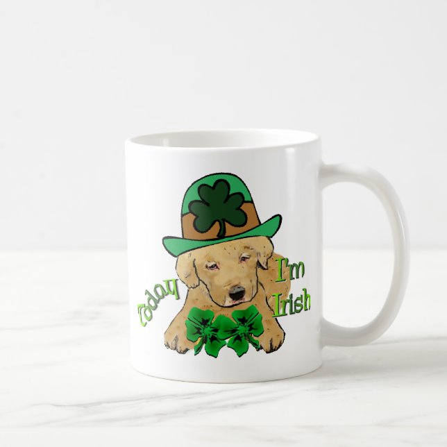 Labrador Retriever St Pattys Kaffeetasse (Rechts)