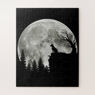 Labrador Retriever Stand on Mountain Halloween