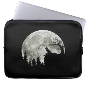 Labrador Retriever Stand on Mountain Halloween Laptopschutzhülle