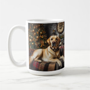 Labrador Retriever SteamPunk Christmas Mug Cup