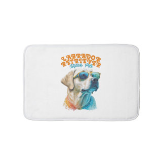 Labrador Retriever Stilvolle Haustiere Badematte