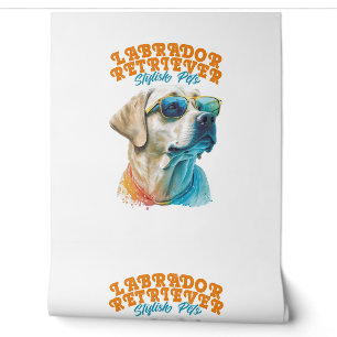Labrador Retriever Stilvolle Haustiere Tapete