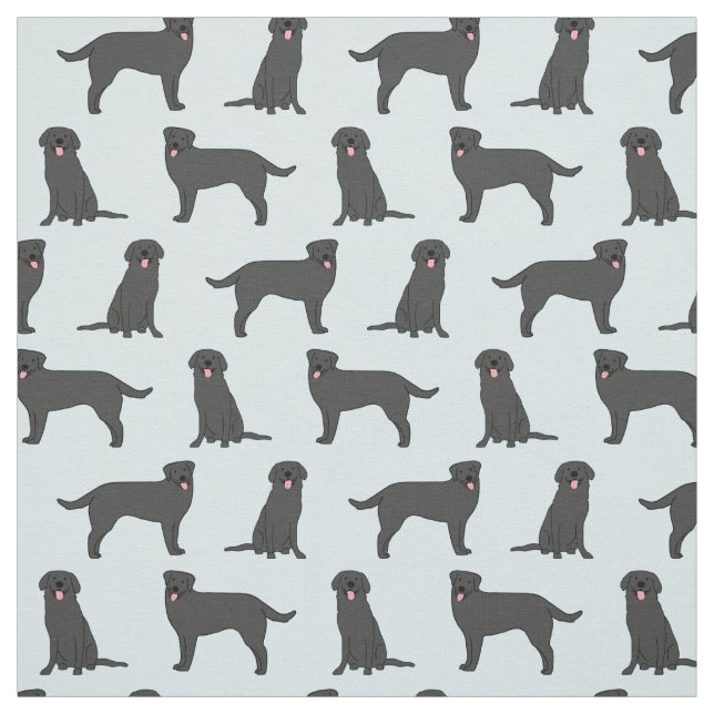 Labrador Retriever Stoff (Muster)
