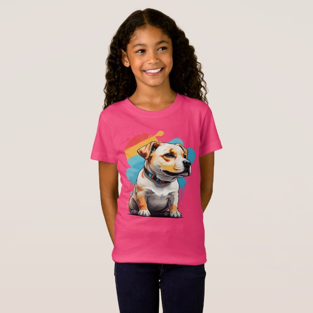 Labrador Retriever T-Shirt (Vorne ganz)