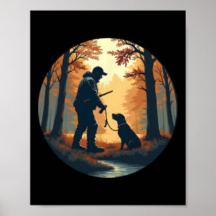 Labrador Retriever T-Shirt Türkei Entenwald Poster