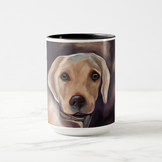 Labrador Retriever Tasse (Zentrum)