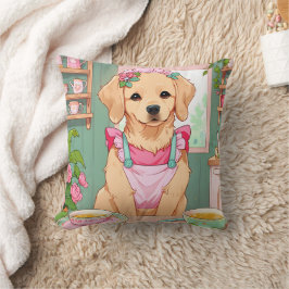 Labrador Retriever Tasse Teekonzentrus Kissen