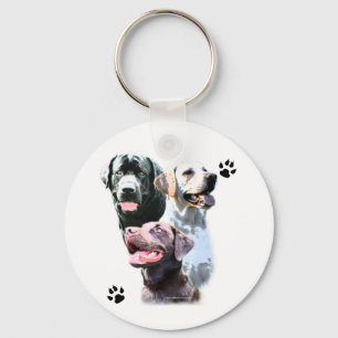 Labrador Retriever Trio - Schlüsselanhänger