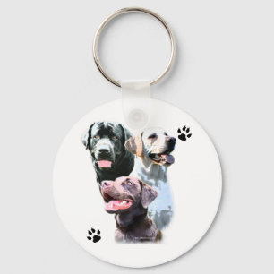 Labrador Retriever Trio - Schlüsselanhänger