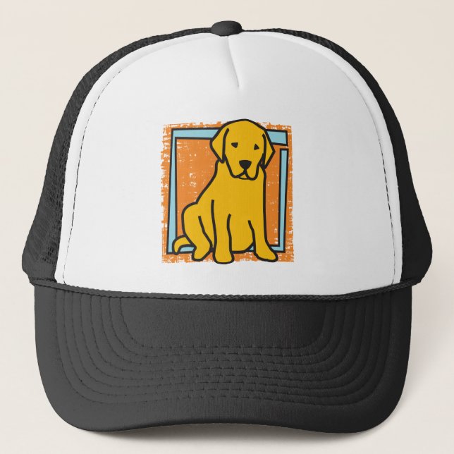 Labrador Retriever Truckerkappe (Vorderseite)