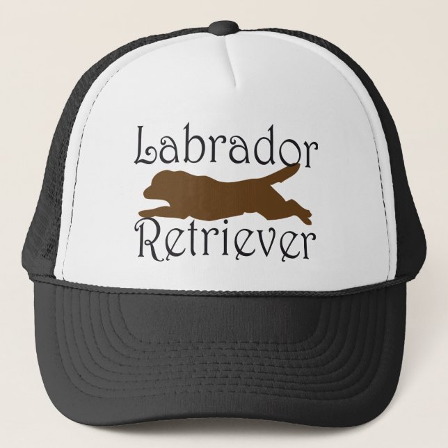 Labrador Retriever Truckerkappe (Vorderseite)