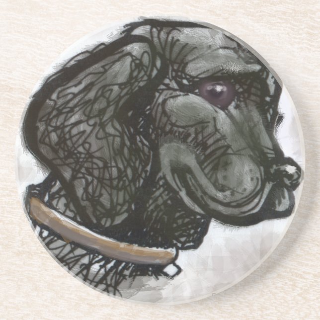 Labrador Retriever Untersetzer (Vorne)