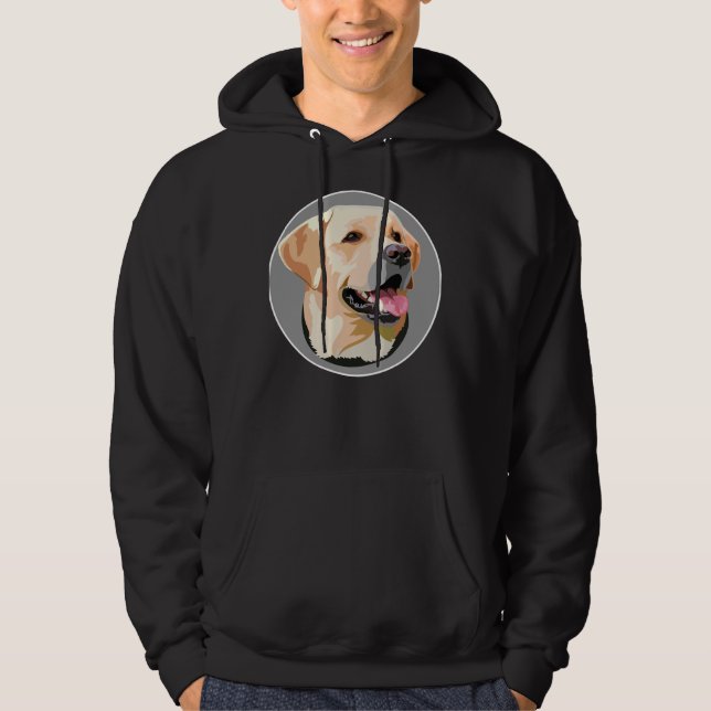 Labrador Retriever Vater Mama Boy Girl Hat for me Hoodie (Vorderseite)