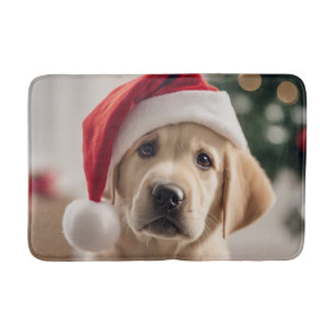 Labrador Retriever Weihnachten Badematte