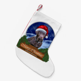 Labrador Retriever Weihnachten Kleiner Weihnachtsstrumpf