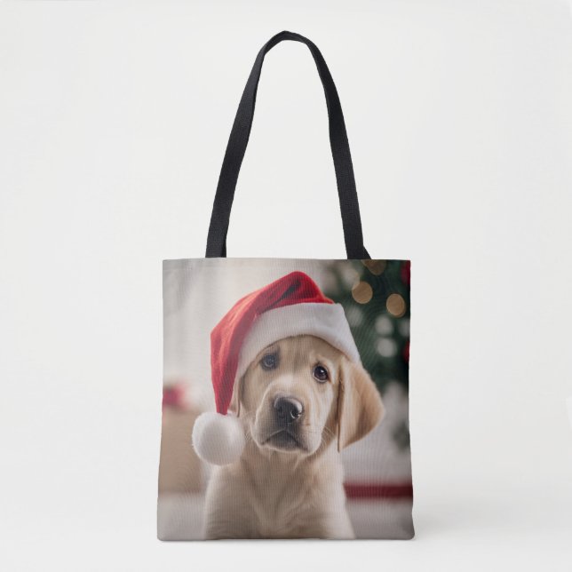 Labrador Retriever Weihnachten Tasche (Vorderseite)