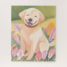 Labrador Retriever Welpe | Lab Hund Süße Wasserfar
