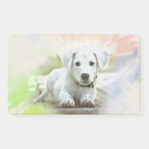 Labrador retriever-Welpe Post-it Klebezettel