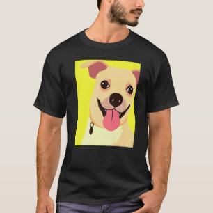 Labrador Retriever Welpe süße Hunde Kunst Puppy La T-Shirt