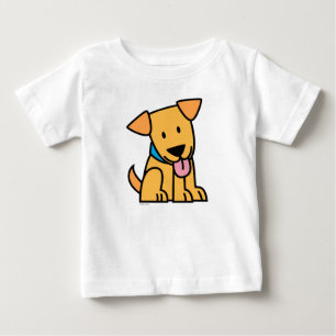 Labrador Retriever Welpenhund sitzt goldfarbenes n Baby T-shirt