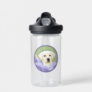Labrador Retriever Welpenmalerei Originale Hundeku Trinkflasche
