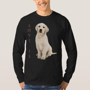 Labrador Retriever White Labrador Dog Mama T-Shirt