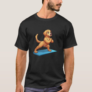 Labrador Retriever Yoga Hund Lustige Meditation T-Shirt