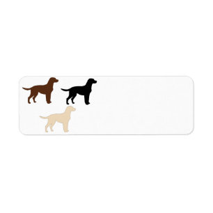 Labrador-RetrieverfarbSilhouetten