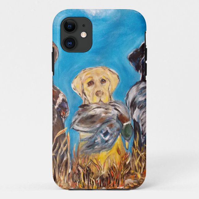 LABRADOR RETRIEVERS Case-Mate iPhone HÜLLE (Rückseite)