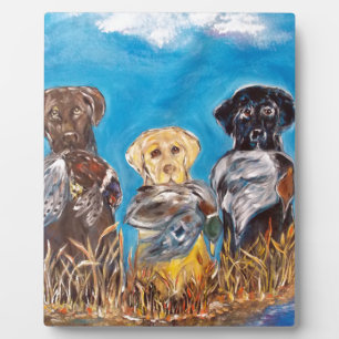 LABRADOR RETRIEVERS FOTOPLATTE