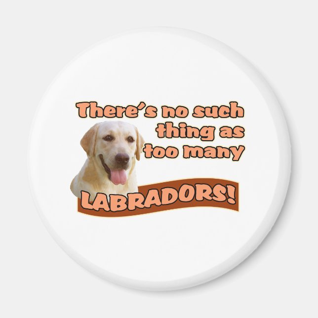 LABRADOR RETRIEVERS MAGNET (Vorne)
