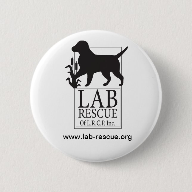 Labrador-Rettung des LRCP Knopfes Button (Vorderseite)