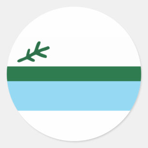 Labrador Runder Aufkleber