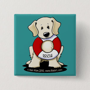 Labrador-Schaltfläche-Button Button