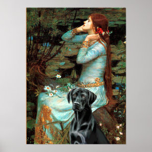 Labrador (schwarz 1) - Ophelie Poster