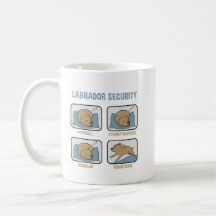Labrador Security Labrador Besitzer Labrador Gift  Kaffeetasse