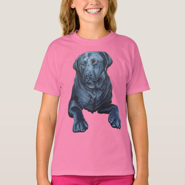 Labrador Shirts  T - Shirt von Blue Dog (Vorderseite)