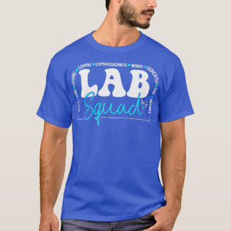 Labrador Squad Labrador Team Medizinischer Laborte T-Shirt
