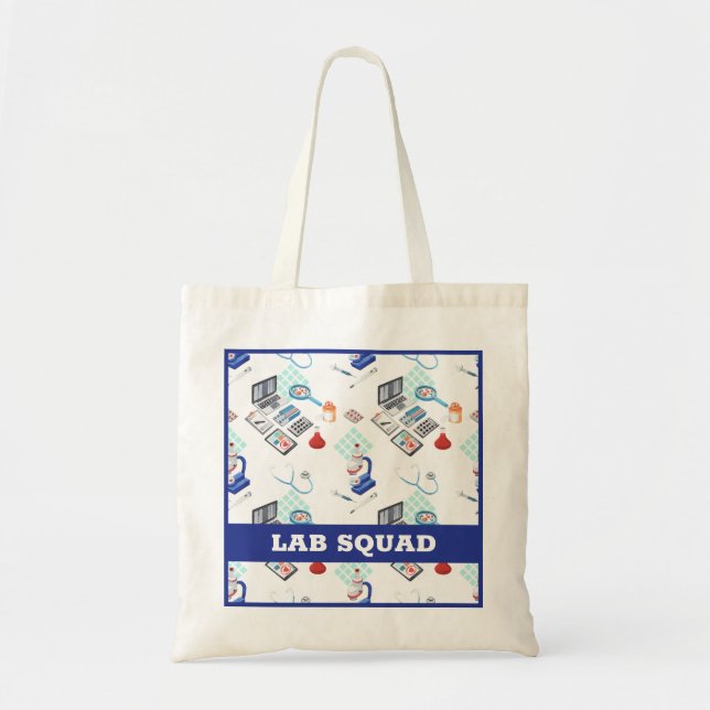 Labrador Squad, medizinisches Laboratorium Berufli Tragetasche (Vorne)