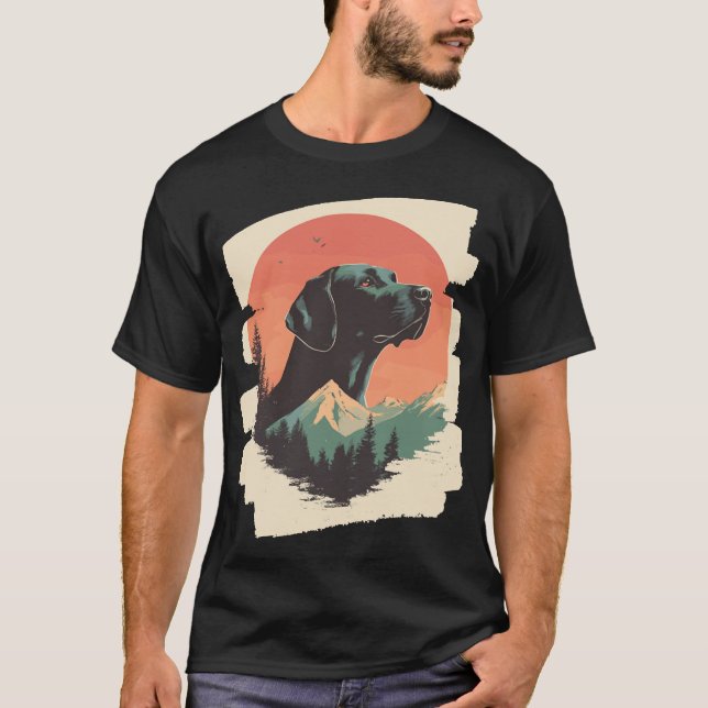 Labrador   T-Shirt (Vorderseite)