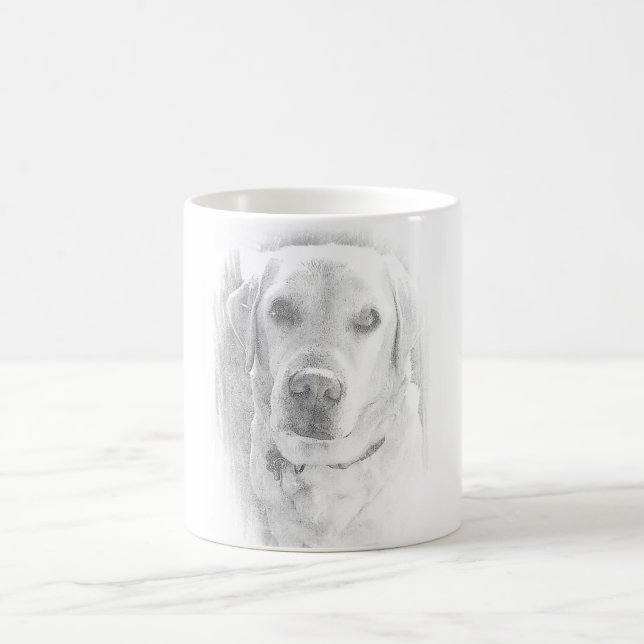 Labrador Tasse *grau (Mittel)