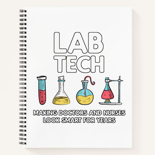 Labrador Tech Laboratory Notizbuch (Vorderseite)