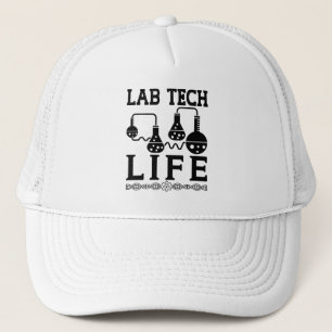Labrador Tech Life Doctor Chemist Labortechniker Truckerkappe