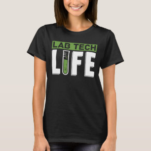 Labrador Tech Life Laboratories Technician Science T-Shirt