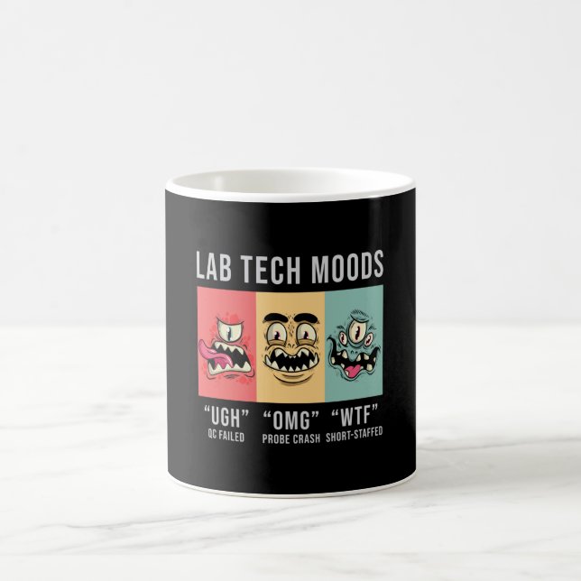 Labrador Tech Moods Laboratory Science Technician  Kaffeetasse (Mittel)