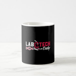 Labrador Tech on Duty Laboratories Technician Scie Kaffeetasse