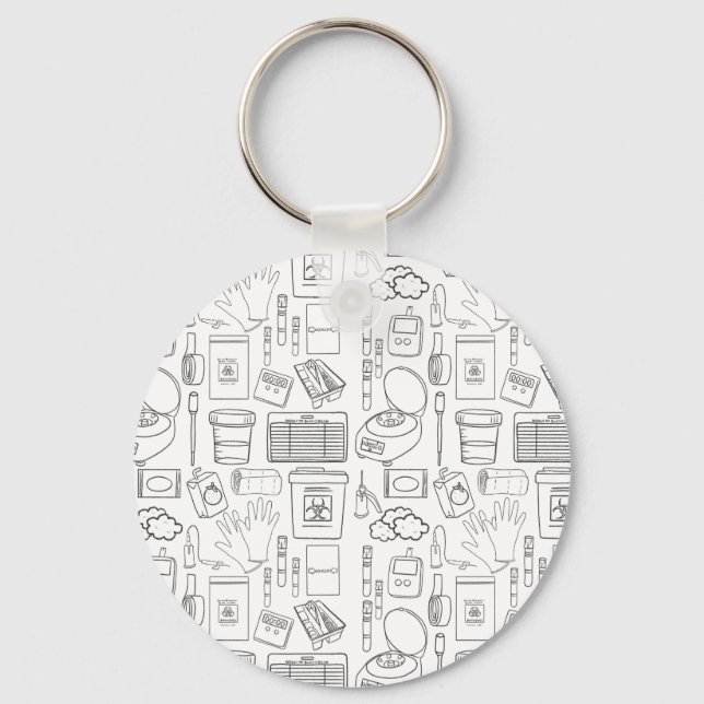 Labrador Tech Schlüsselanhänger (Vorderseite)