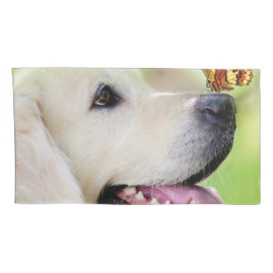 Labrador und Schmetterlingswirbel Kissen Kissenbezug