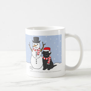 Labrador- und Snowman-Tasse Kaffeetasse